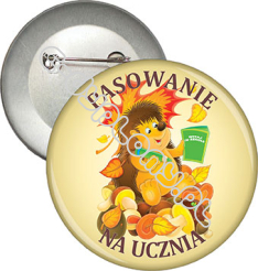 Przypinka "Pasowanie na Ucznia"