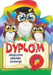 Dyplom Ukończenia Oddziału Zerowego (3 sówki)