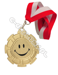 Medal "Słoneczko" z wstążką