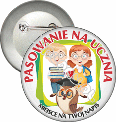 Przypinka "Pasowanie na Ucznia"