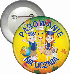 Przypinka "Pasowanie na Ucznia"