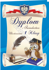 Teczka A4+ \ Dyplom ukończenia 1 klasy