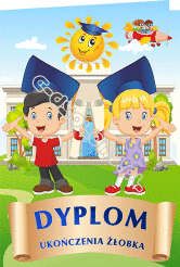 Dyplom Ukończenia Żłobka (składany)