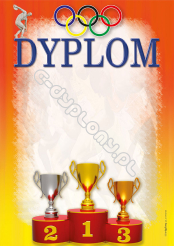 Dyplom sportowy ogólny