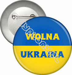 Przypinka "Wolna Ukraina"