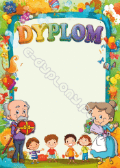 Dyplom dla Babci i Dziadka