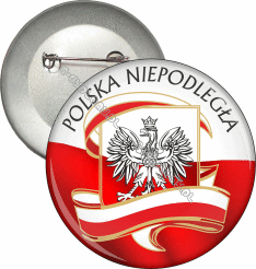 Przypinka "Polska Niepodległa"