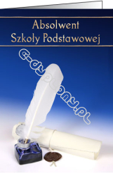 Teczka na świadectwa - Absolwent Szkoły Podstawowej