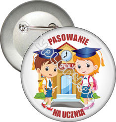 Przypinka "Pasowanie na Ucznia"