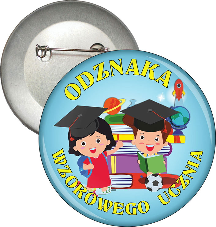 Odznaka Wzorowego Ucznia Przypinka "Odznaka Wzorowego Ucznia"