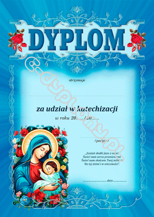 Dyplom katechizacji