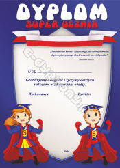 Dyplom super ucznia