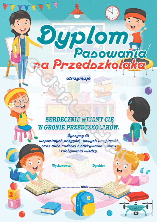 Dyplom Pasowania na Przedszkolaka