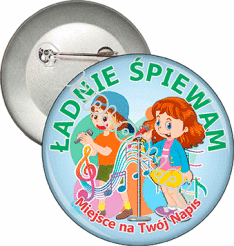 Przypinka "Ładnie Śpiewam"