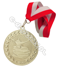 Medal "Kaganek wiedzy" z wstążką