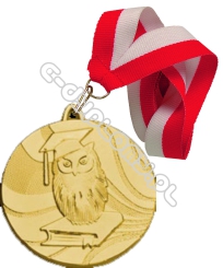 Medal złoty z sową