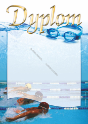 Dyplom (pakiet 25szt) - pływanie 