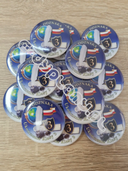Przypinki ODZNAKA UKOŃCZENIA 3 KLASY (Zestaw 13 szt.)
