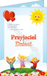 Przyjaciel Dzieci (słońce, serce, dzieci)