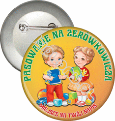 Przypinka "Pasowanie na zerówkowicza"