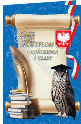 Dyplom B5 ukończenia 3 klasy