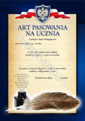 Akt pasowania na ucznia